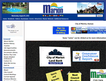Tablet Screenshot of marionks.net