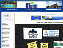 Tablet Screenshot of marionks.com